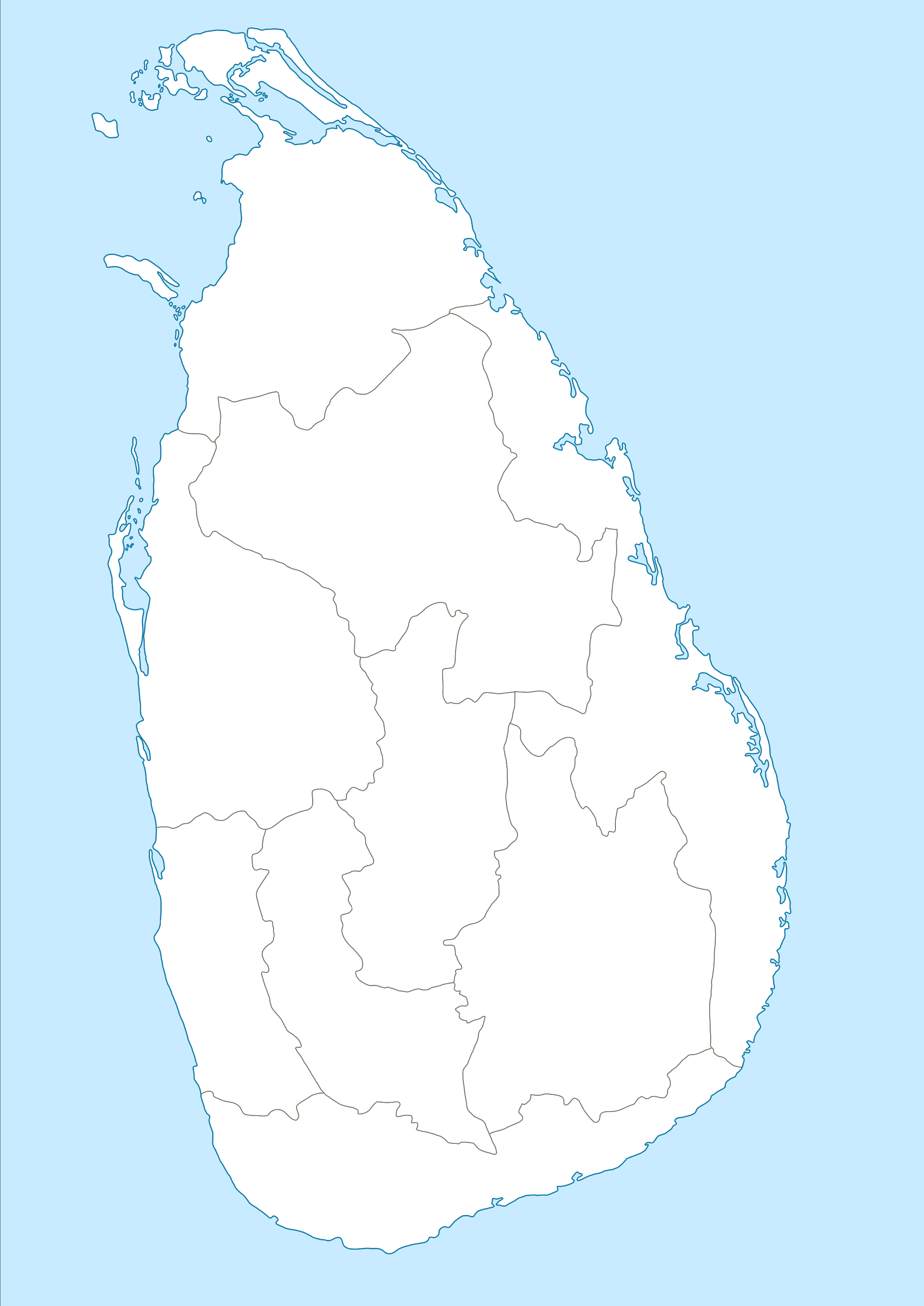 Sri Lanka Map